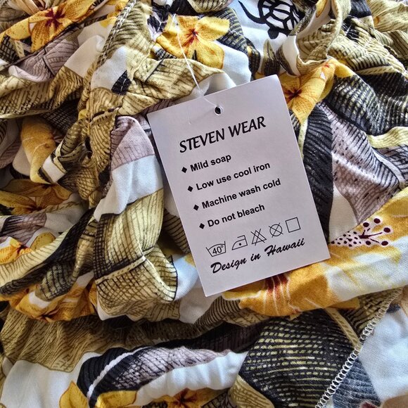 Steven Wear Aloha Hawaii One Size Halter/Strapless Stretch Dress Maxi - Picture 3 of 7